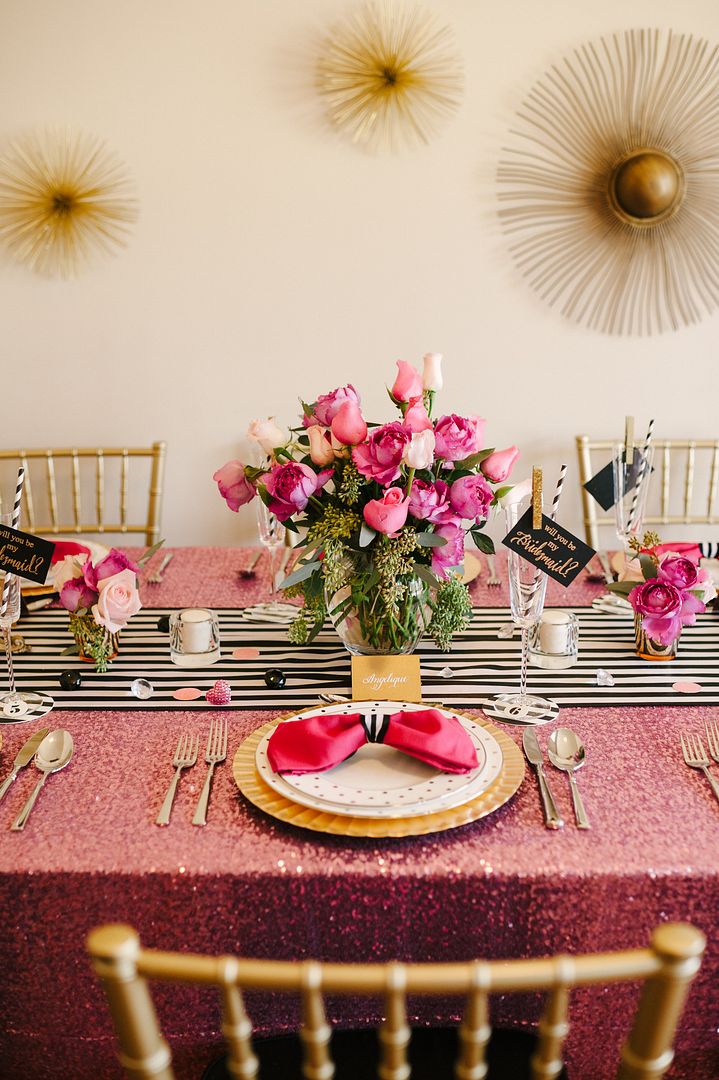 A Chic and Swanky Kate Spade Inspired Dinner Party The Perfect Palette